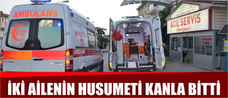 İki Ailenin Husumeti Kanla Bitti