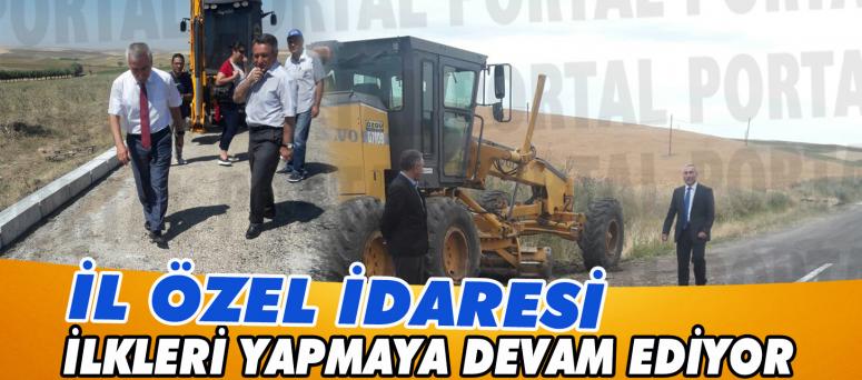 İl Özel İdaresi İlkleri Yapmaya Devam Ediyor