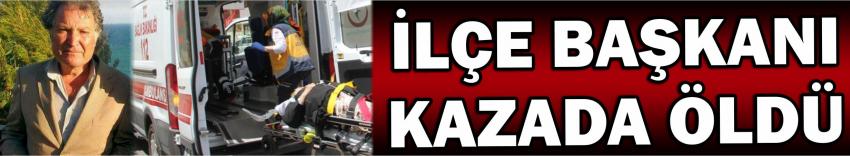 İlçe Başkanı Kazada Öldü
