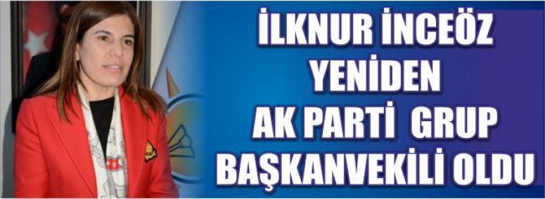 İlknur İnceöz Yeniden Ak Parti Grup Başkanvekili Oldu