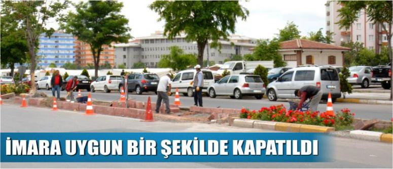 İmara Uygun Bir Şekilde Kapatıldı