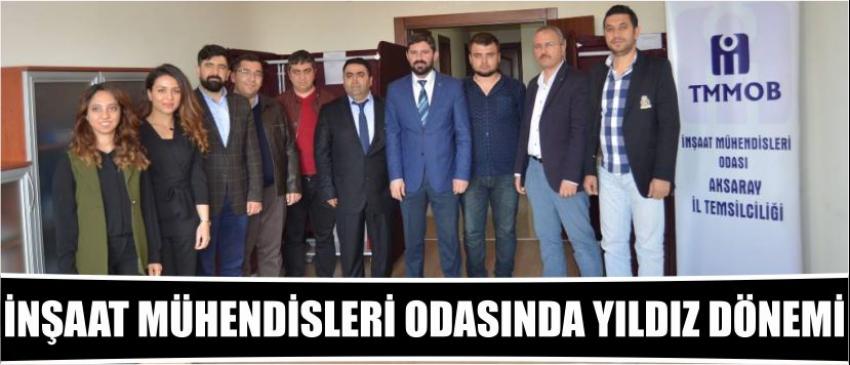 İnşaat Mühendisleri Odasında Yıldız Dönemi