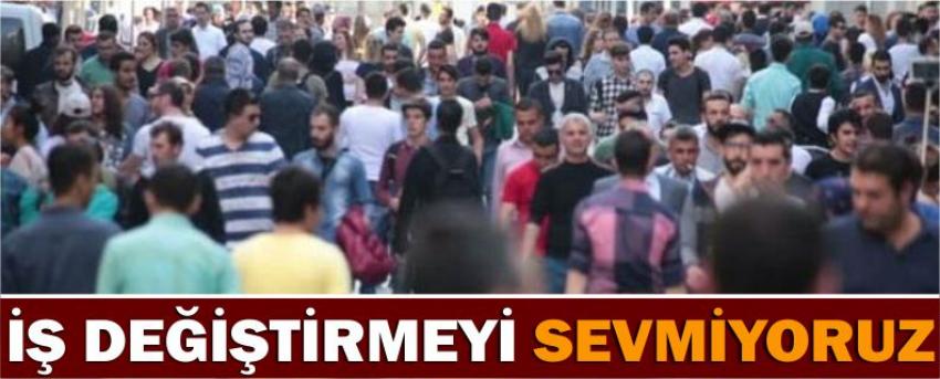 İş Değiştirmeyi Sevmiyoruz