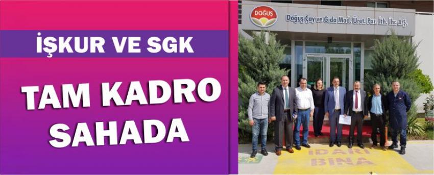 İşkur Ve Sgk Tam Kadro Sahada
