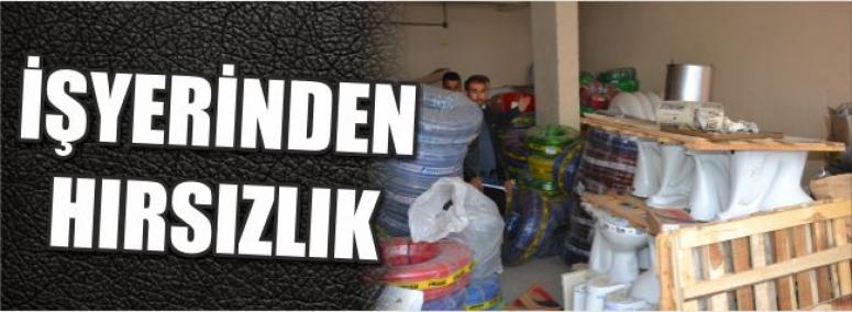 10 Koli Musluk Bataryası Çalındı 