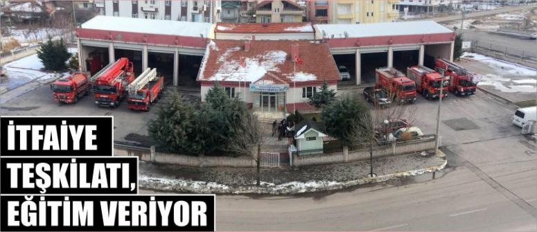  İtfaiye Teşkilatı, Eğitim Veriyor