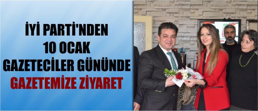 İyi Parti’nden 10 Ocak Gazeteciler Gününde Gazetemize Ziyaret