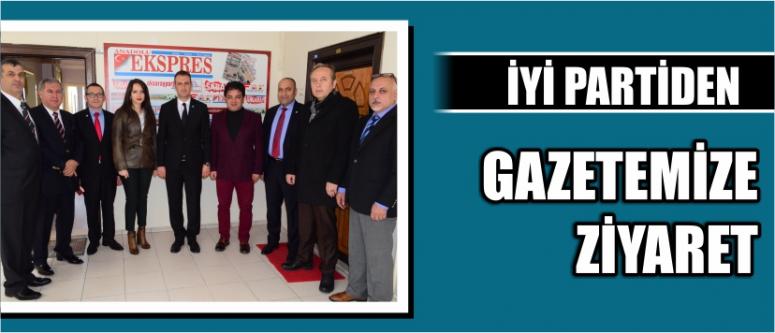İyi Partiden Gazetemize Ziyaret