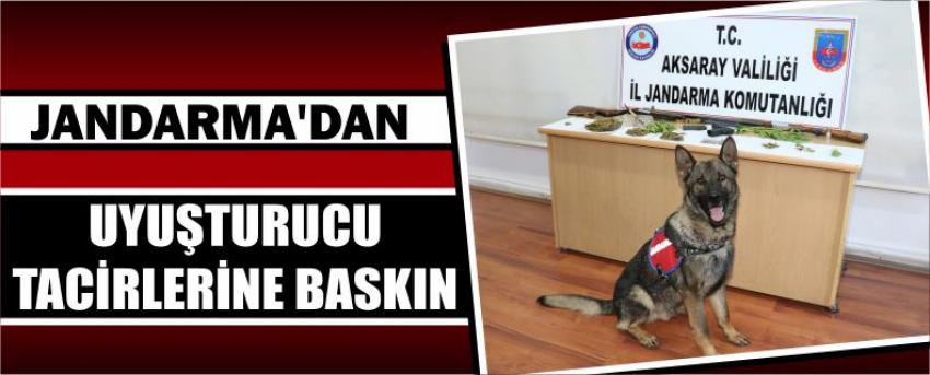 Jandarma’dan Uyuşturucu Tacirlerine Baskın