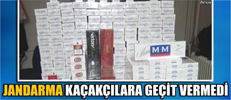 Jandarma, Kaçakçılara Geçit Vermedi