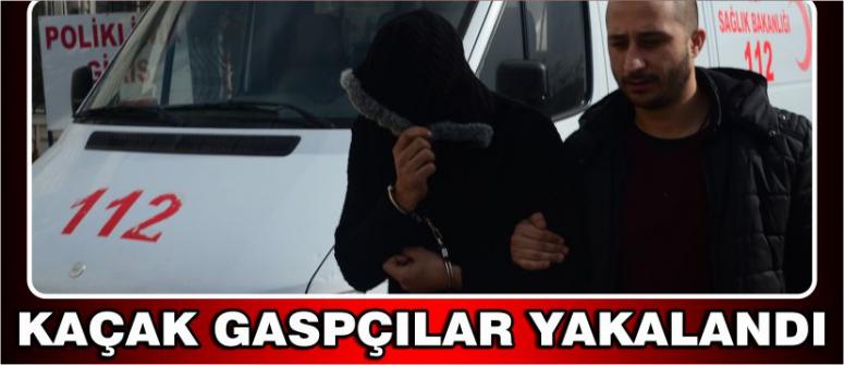 Kaçak Gaspçılar Yakalandı