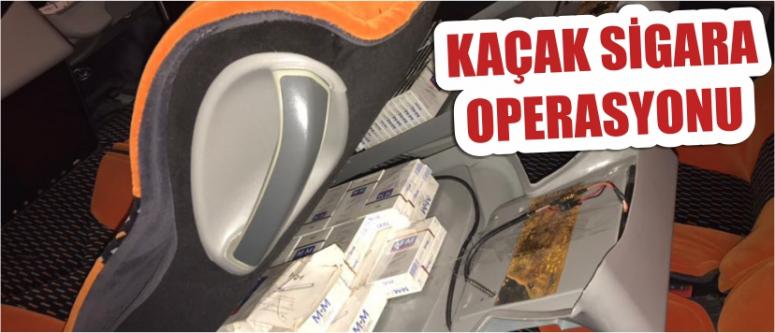  Kaçak Sigara Operasyonu
