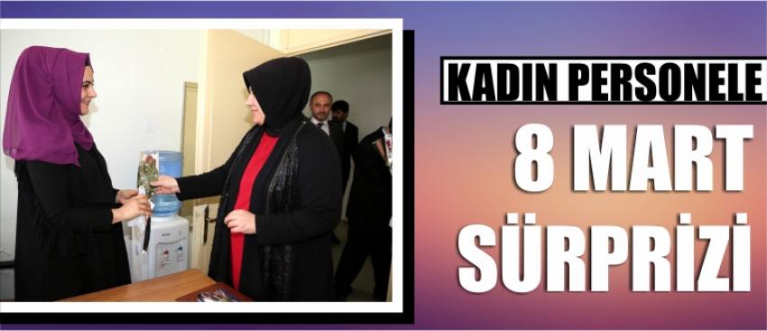 Kadın Personele 8 Mart Sürprizi