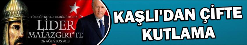 Kaşlı'dan Çifte Kutlama
