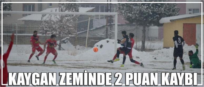 Kaygan Zeminde 2 Puan Kaybı