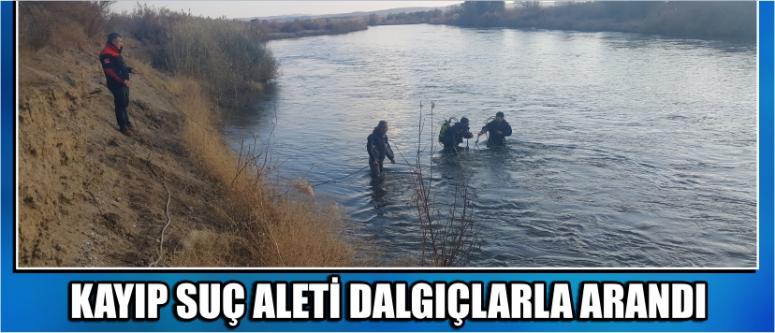 Kayıp Suç Aleti Dalgıçlarla Arandı