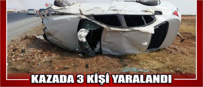 Kazada 3 Kişi Yaralandı