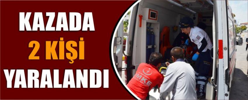 Kazada 2 Kişi Yaralandı