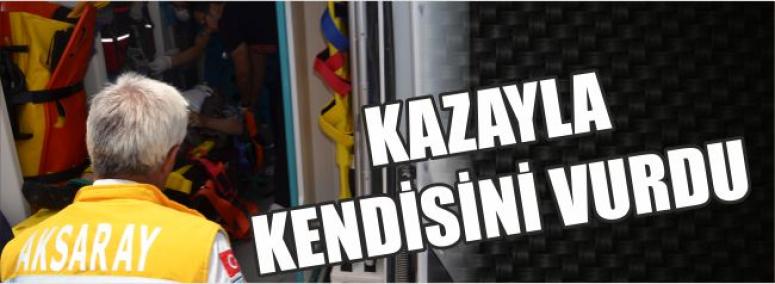 Kazayla Kendisini Vurdu