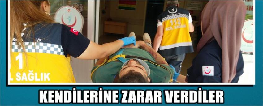 Kendilerine Zarar Verdiler
