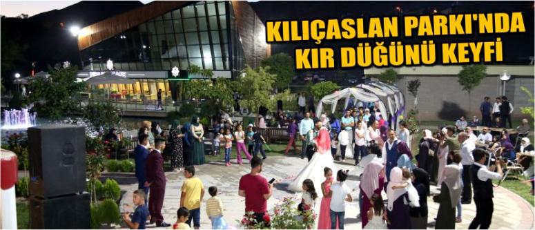 Kılıçaslan Parkı'nda Kır Düğünü Keyfi