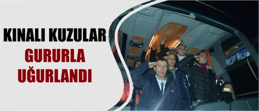 Kınalı Kuzular Gururla Uğurlandı