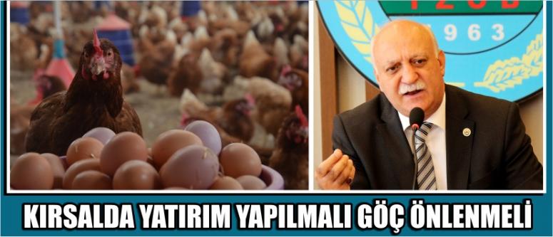 Kırsalda Yatırım Yapılmalı Göç Önlenmeli