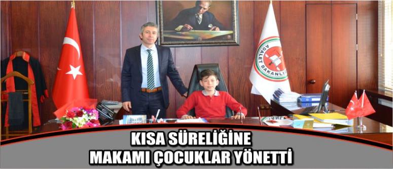 Kısa Süreliğine Makamı Çocuklar Yönetti