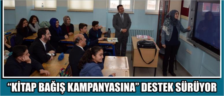  “Kitap Bağış Kampanyasına” Destek Sürüyor