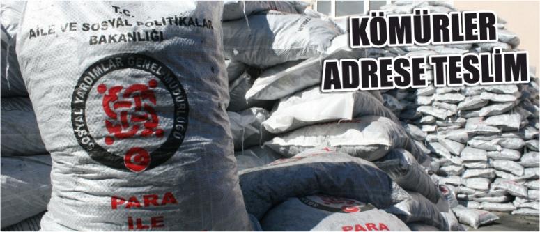 Kömürler Adrese Teslim