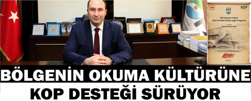 Bölgenin Okuma Kültürüne Kop Desteği Sürüyor