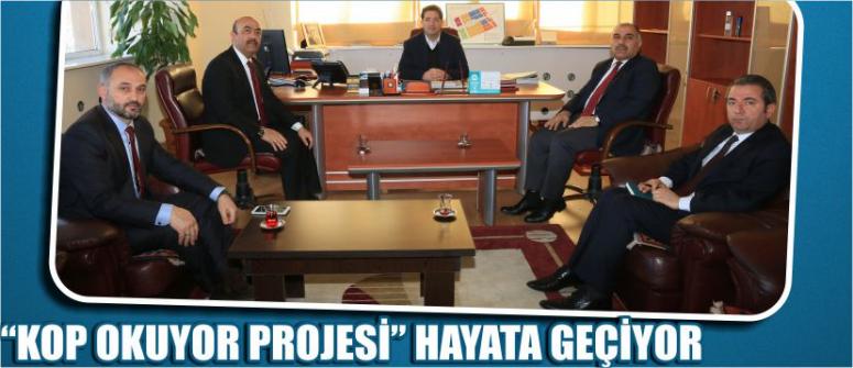 “Kop Okuyor Projesi” Hayata Geçiyor