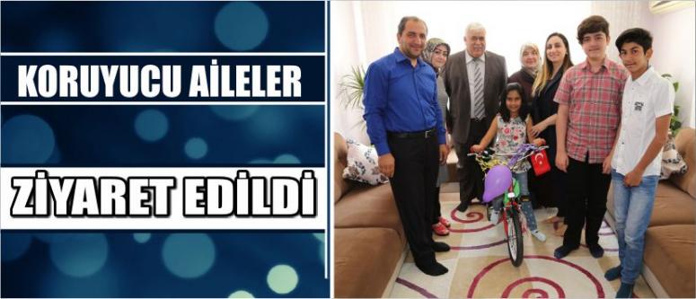 Koruyucu Aileler Ziyaret Edildi