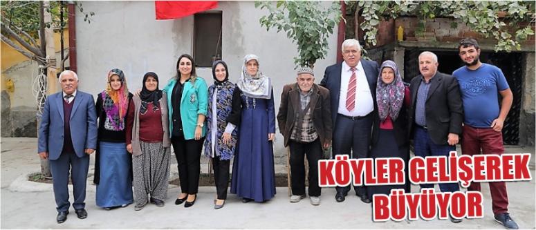  Köyler Gelişerek Büyüyor