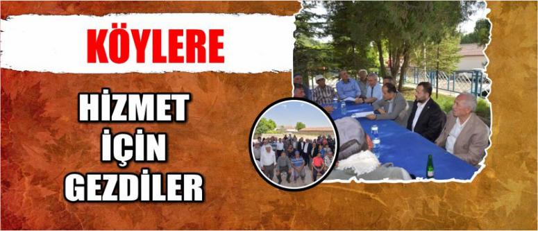 Köylere Hizmet İçin Gezdiler
