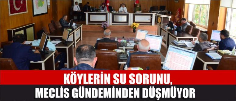 Köylerin Su Sorunu, Meclis Gündeminden Düşmüyor