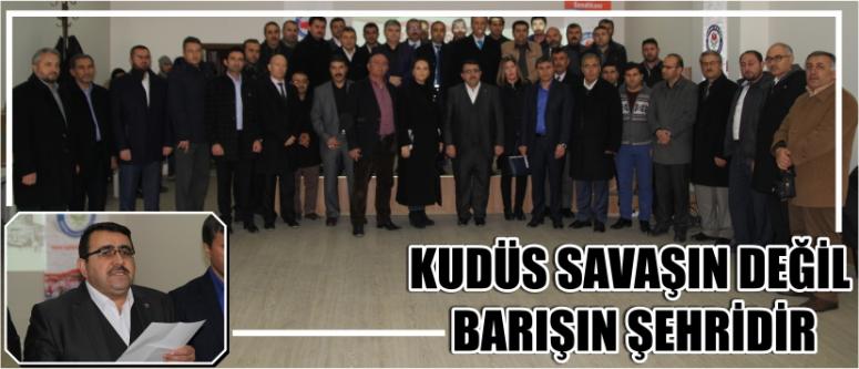 Kudüs Savaşın Değil Barışın Şehridir