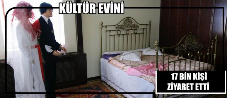 Kültür Evini 17 Bin Kişi Ziyaret Etti