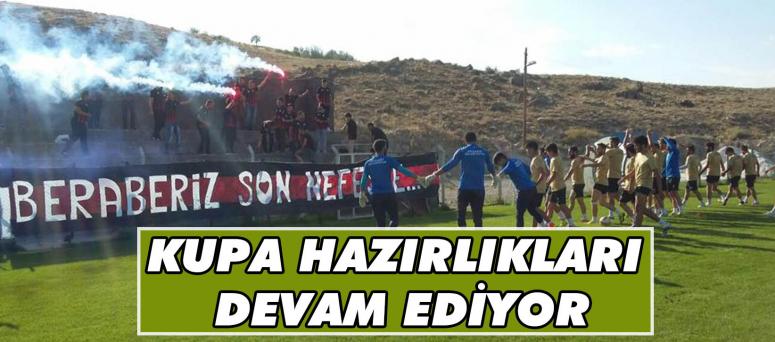 Kupa Hazırlıkları Devam Ediyor