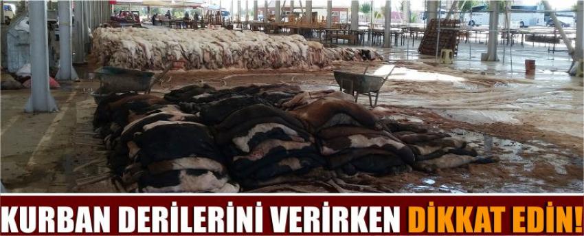 Kurban Derilerini Verirken Dikkat Edin!