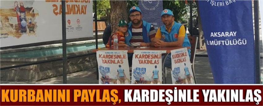 Kurbanını Paylaş, Kardeşinle Yakınlaş