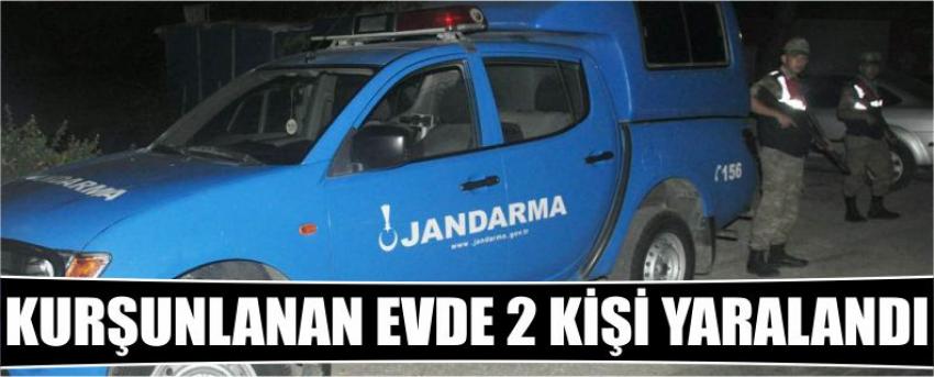 Kurşunlanan Evde 2 Kişi Yaralandı