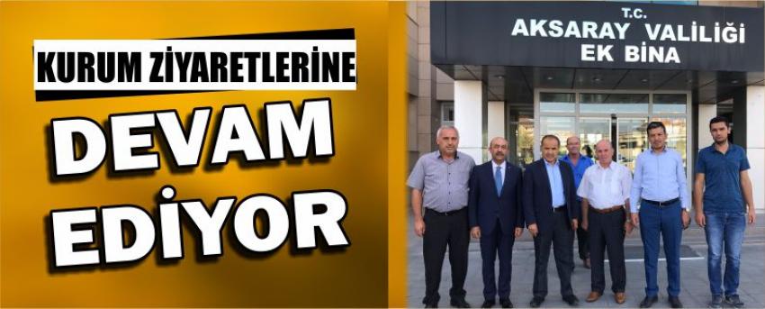 kurum Ziyaretlerine Devam Ediyor