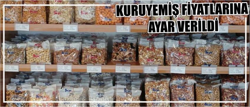 Kuruyemiş Fiyatlarına Ayar Verildi
