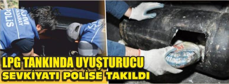 Lpg Tankında Uyuşturucu Sevkiyatı Polise Takıldı