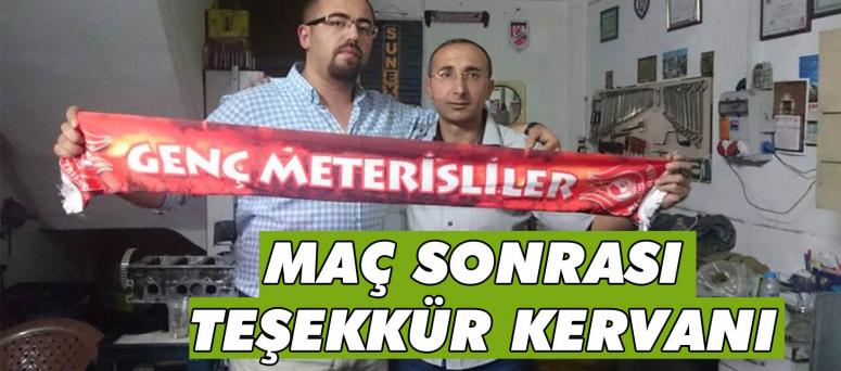 Maç Sonrası Teşekkür Kervanı