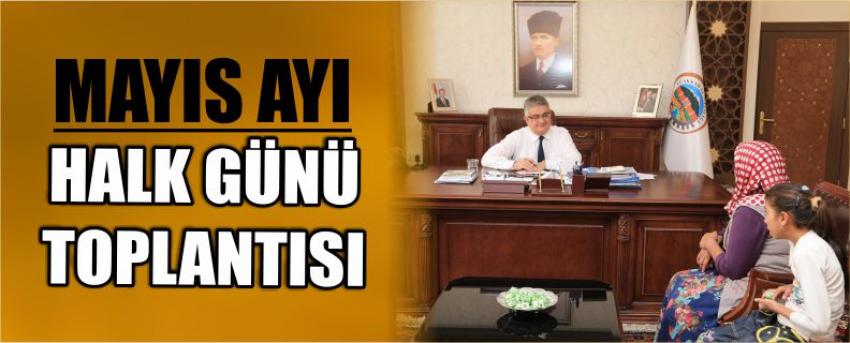 Mayıs Ayı Halk Günü Toplantısı