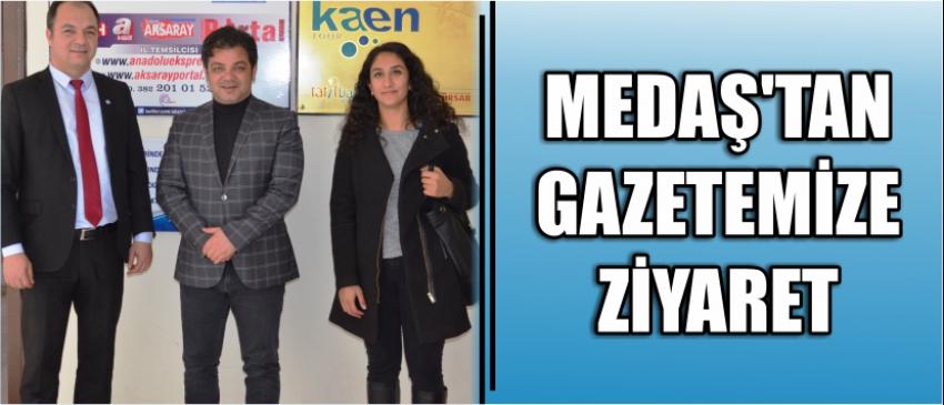 Medaş’tan Gazetemize Ziyaret