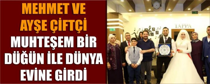 Mehmet Ve Ayşe Çiftçi Muhteşem Bir Düğün İle Dünya Evine Girdi