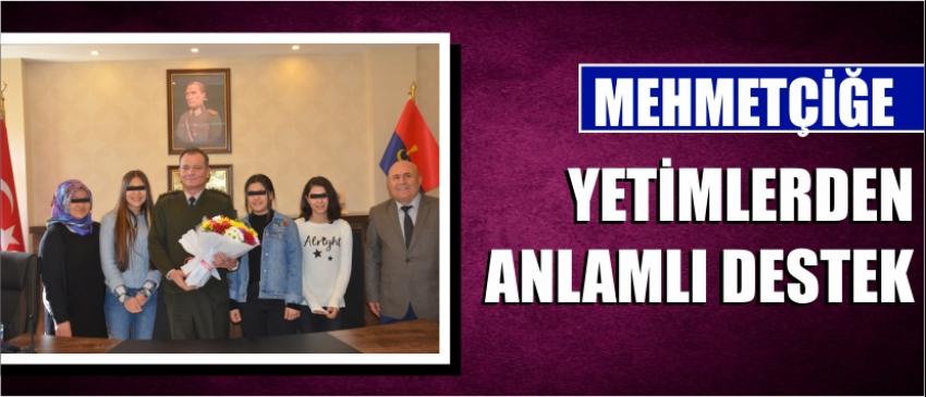 Mehmetçiğe Yetimlerden Anlamlı Destek